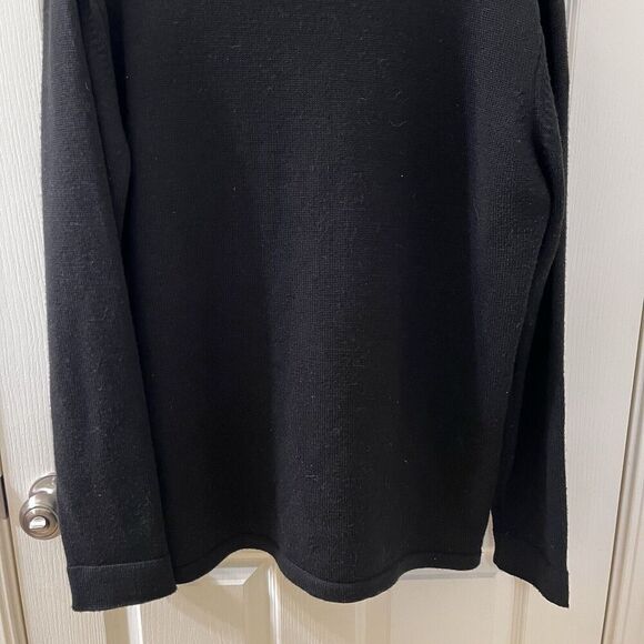 Codice Black Quilted Sweater Jacket Full Zip Men's Size 56 - Picture 10 of 11